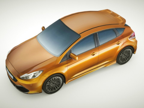 Generic Small City car v4 Modèle 3D