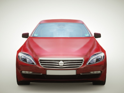 Generic Coupe v1 Low-poly Modello 3D
