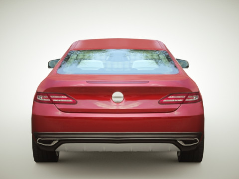 Generic Coupe v1 Low-poly Modello 3D