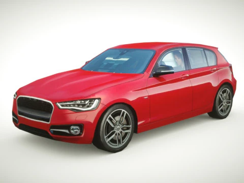 Coup&eacute; gen&eacute;rico v2 Modelo 3D