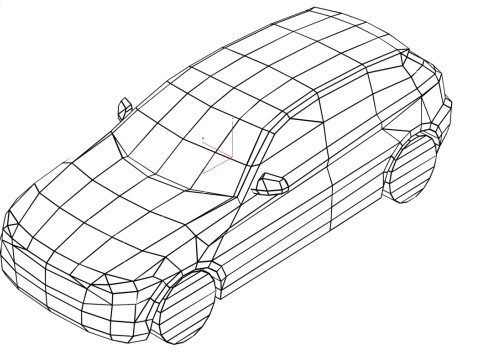 Generic Coupe v2 3D Model