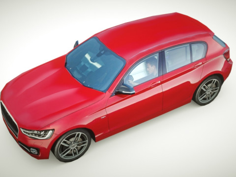 Generic Coupe v2 3D Model