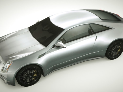 Generic Coupe v3 Low-poly 3D मॉडल