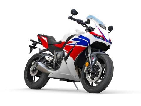 Og&oacute;lny motocykl sportowy 01 Model 3D