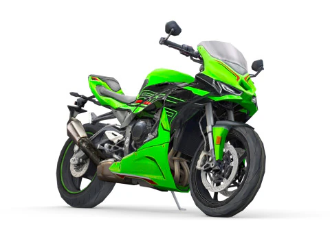 Motocicleta Sportbike Gen&eacute;rica 02 Modelo 3D