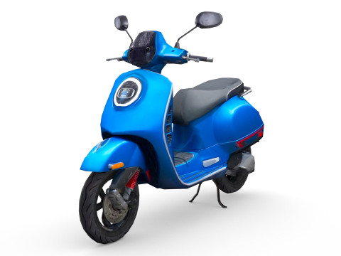 Generic Motor Scooter v1 3D 模型