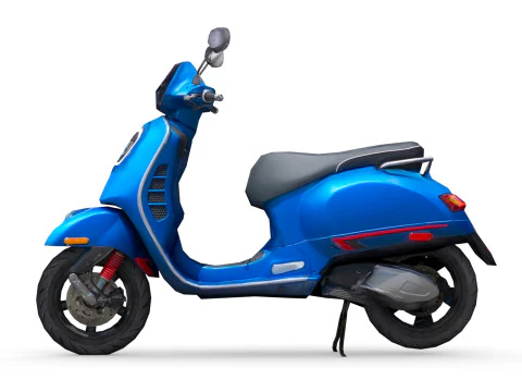 Generic Motor Scooter v1 3D Model