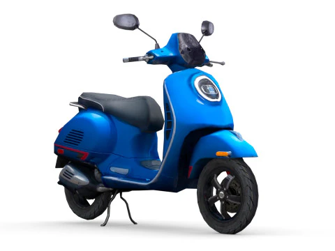 Generic Motor Scooter v1 3D Model