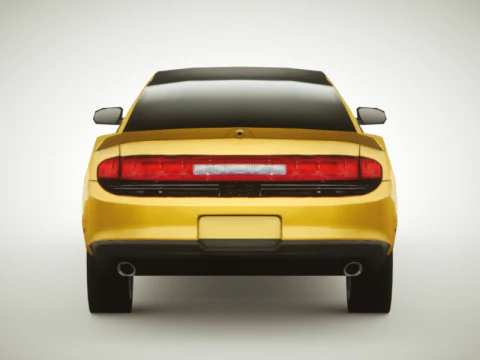 Muscle-car gen&eacute;rico v2 Modelo 3D