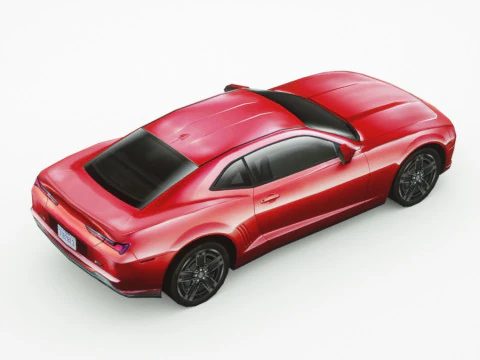 Muscle car generica v4 Modello 3D
