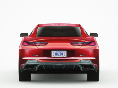 Generic Muscle-car v4 3D Model