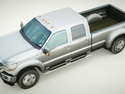Generic Pickup v2 Model 3D