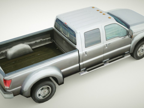 Generic Pickup v2 Model 3D