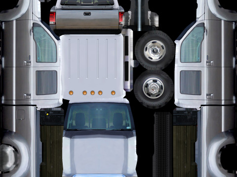 Generic Pickup v2 Model 3D