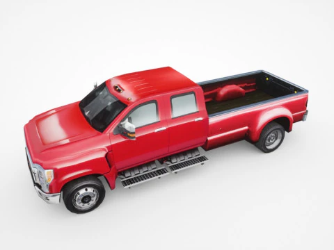 Generic Pickup v3 3D Model