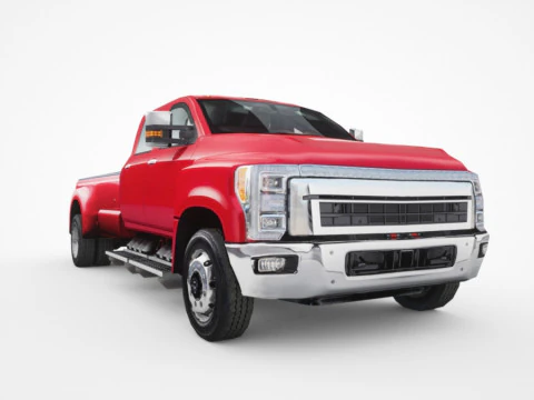 Generic Pickup v3 3D Model