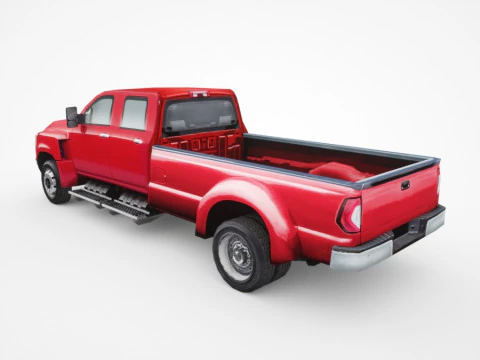 Generic Pickup v3 3D Model