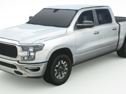 Generic Pickup v4 3D 模型