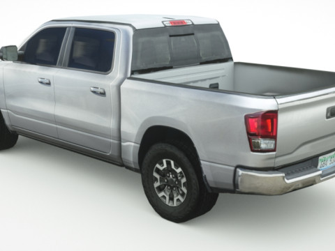 Generic Pickup v4 Model 3D
