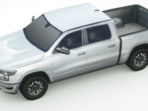 Generic Pickup v4 Model 3D