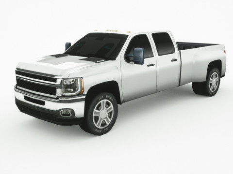 Generic Pickup v5 3D Модель