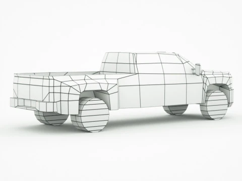 Pickup generico v5 Modello 3D