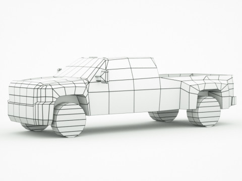 Generic Pickup v5 Modelo 3D