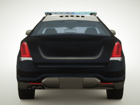 Generic Police v3 3D Модель