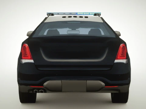 Polizia generica v3 Modello 3D