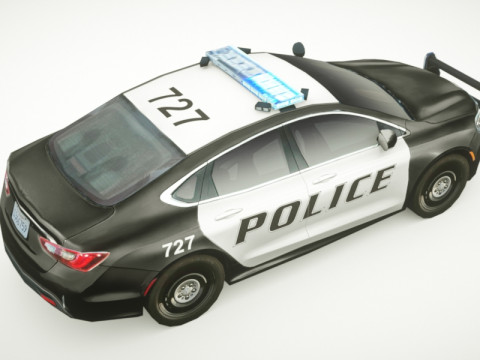 Generic Police v5 Sedan Modelo 3D