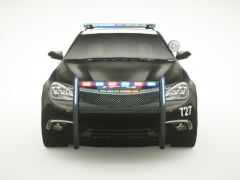 Generic Police v5 Sedan Modelo 3D