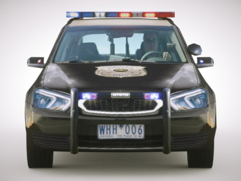 Generic Police v7 Sedan Modelo 3D