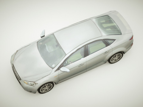 Generic Sedan v2 Model 3D