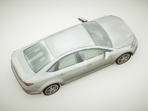 Generic Sedan v2 Model 3D