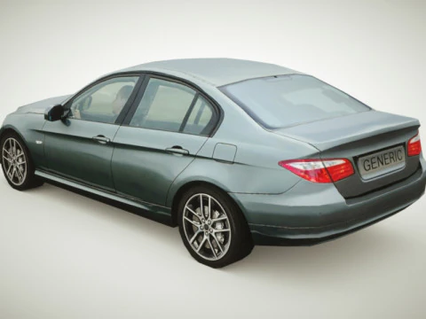 通用轿车 v3 3D 模型