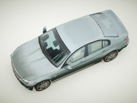 Generic Sedan v3 3D Model