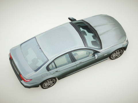 Generic Sedan v3 3D Model