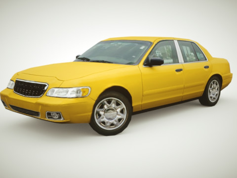Generic Sedan v5 multicolors 3D मॉडल
