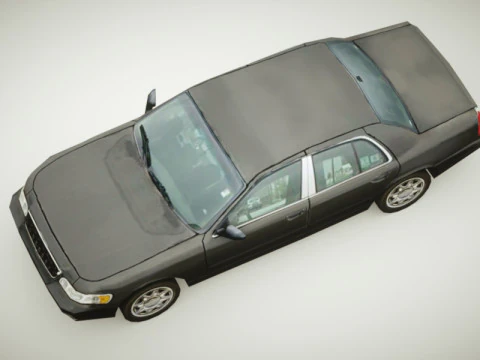 Berlina generica v5 multicolori Modello 3D