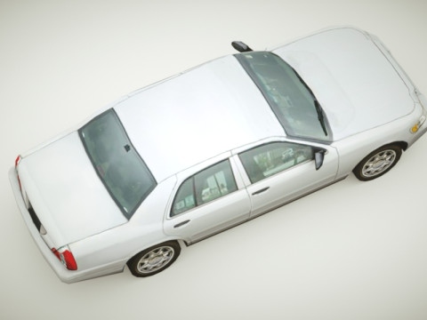 Generic Sedan v5 multicolors 3D Model