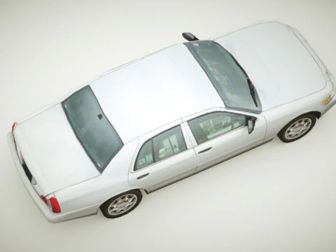 Berlina generica v5 multicolori Modello 3D