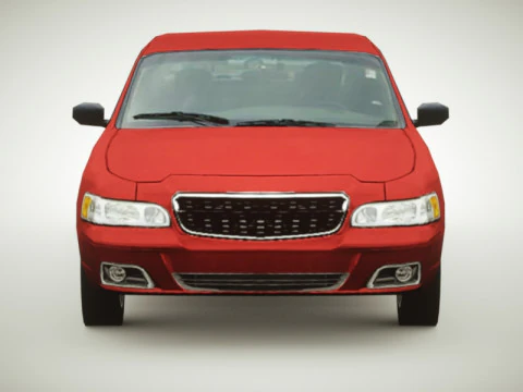 Berlina generica v5 multicolori Modello 3D