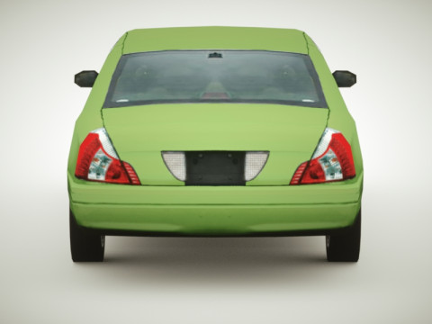 Generic Sedan v5 multicolors 3D Model