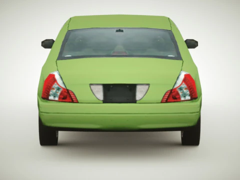 Berlina generica v5 multicolori Modello 3D