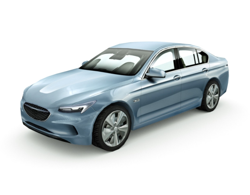 Generic Sedan v7 Modelo 3D .c4d .max .obj .3ds .fbx .stl .blend
