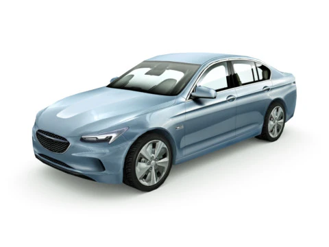 Sed&aacute;n gen&eacute;rico v7 Modelo 3D