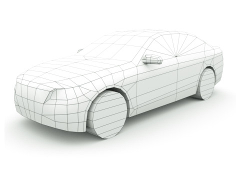 Generic Sedan v7 Modelo 3D