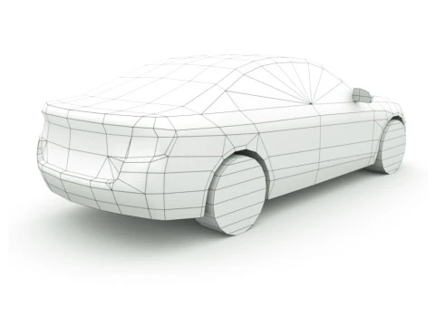 Generic Sedan v7 3D Model