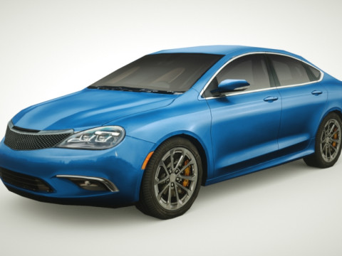 Generic Sedan v9 3D मॉडल