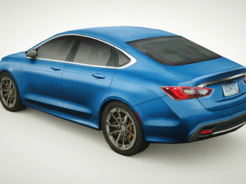 Универсальный седан v9 3D Модель